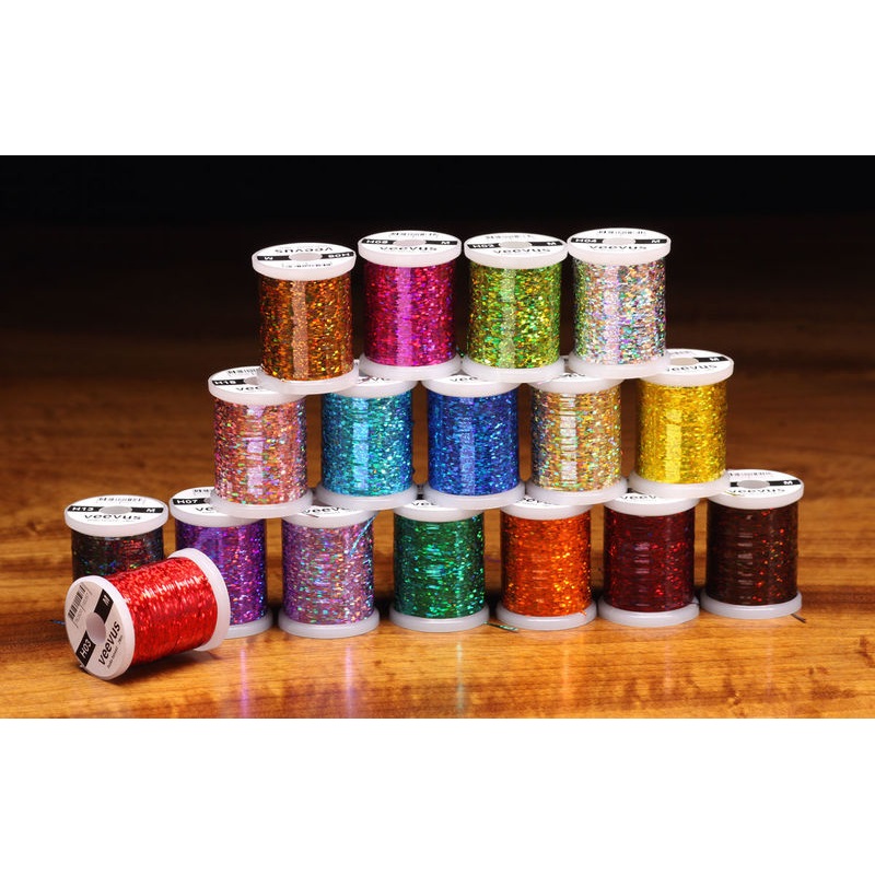 Veevus Holographic Tinsel – Assorted Colors Rainbow Small