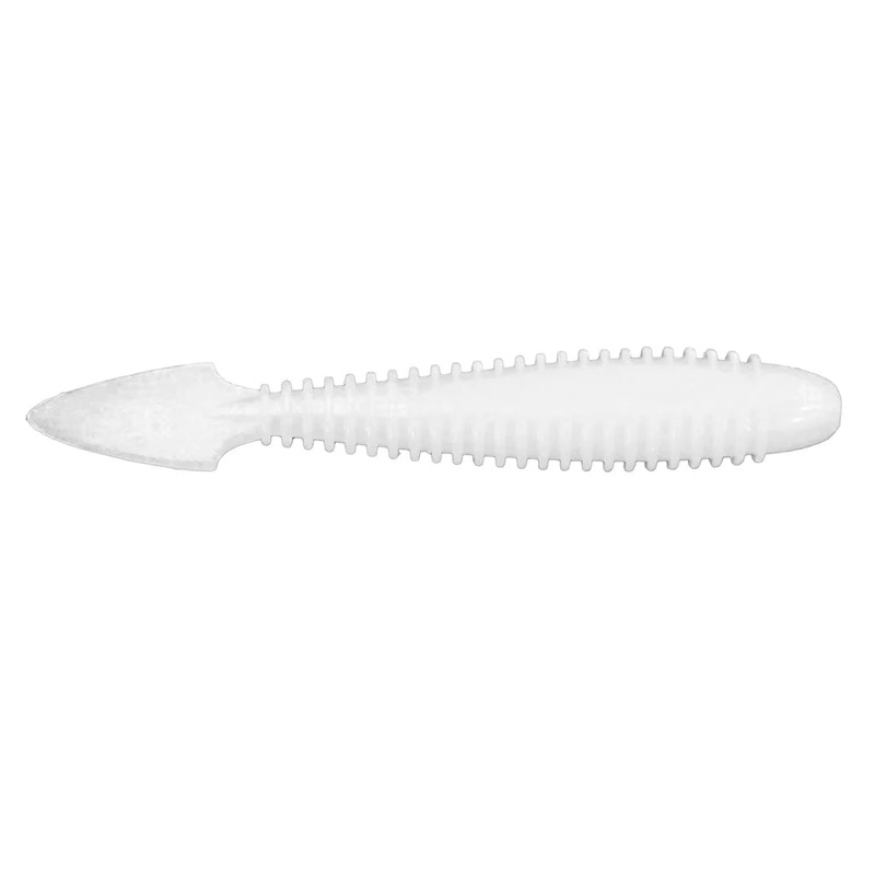 BassMooch 4.25″ Shovel Tail (6 Pk) French Pearl