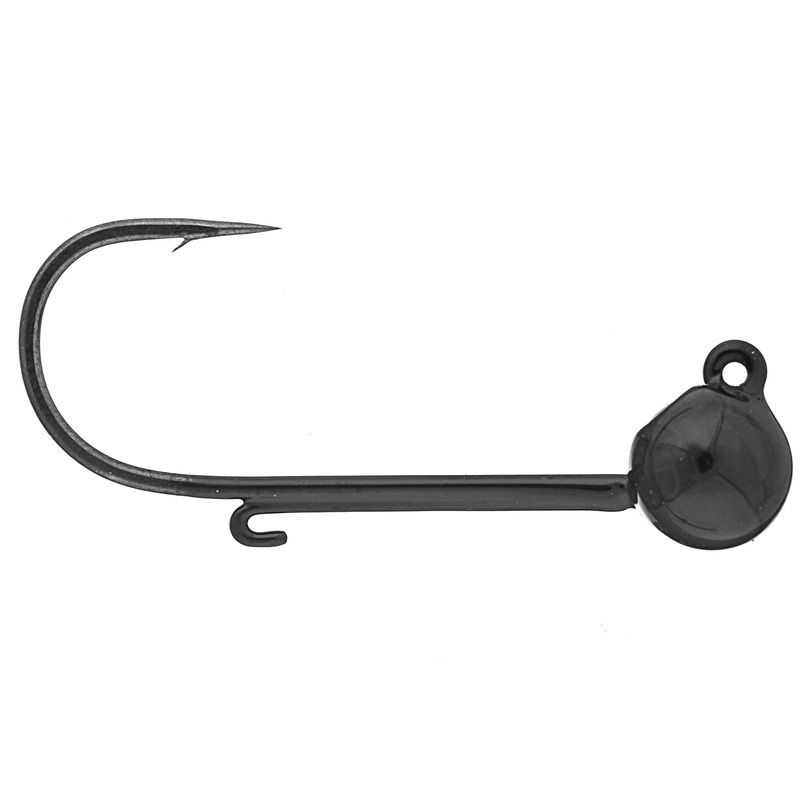 Picasso Tungsten Ball Jig Heads 3/16 oz 3/0 Black