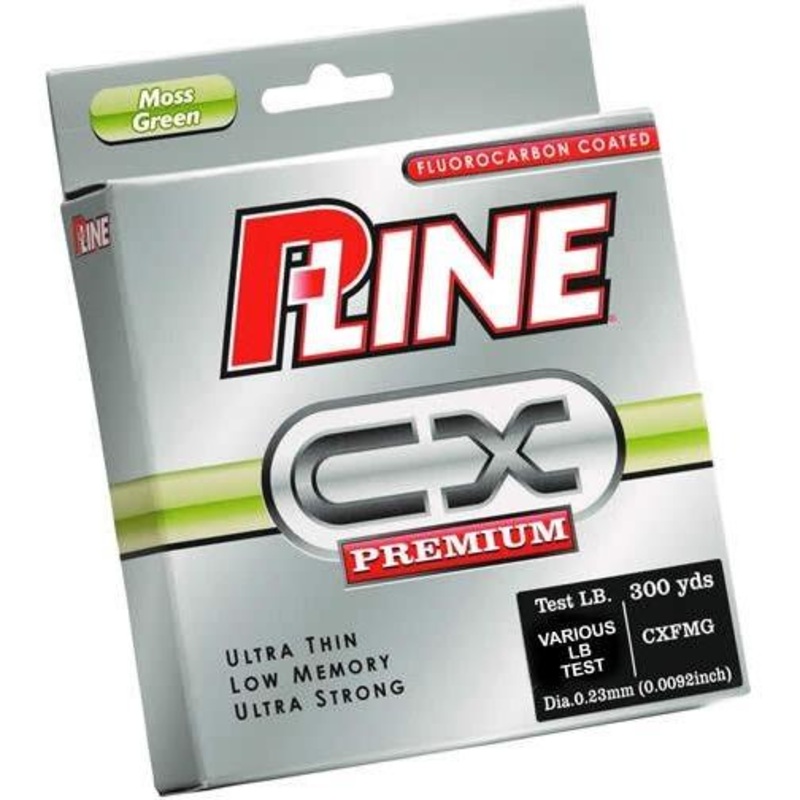 P-Line CX Premium Moss Green Fishing Line 300 Yards 4 pound