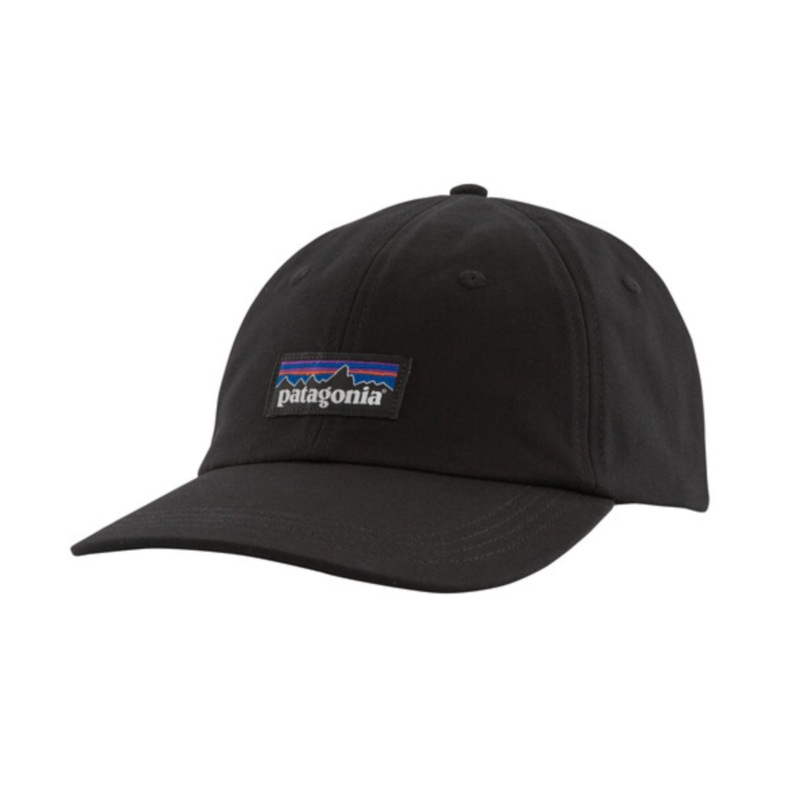 Patagonia P-6 Label Trad Cap Black