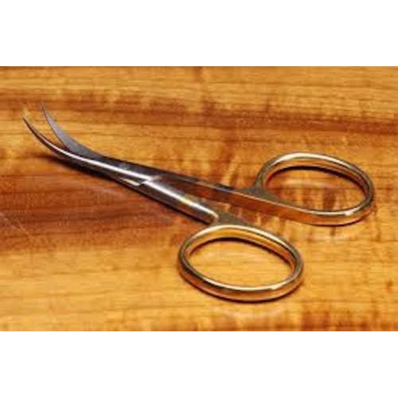 Dr. Slick 4″ All Purpose Scissors ::: Curved Tip – Fly Tying