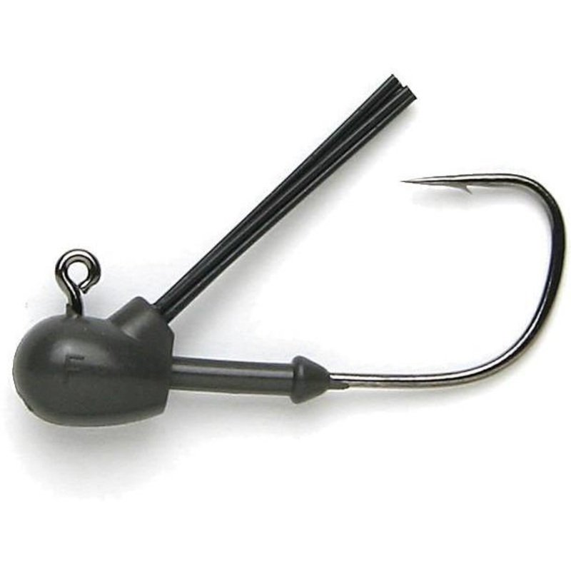 Keitech Tungsten Fine Guard Jig Heads 1/16 oz – 4 pack