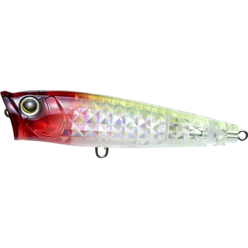 Yo-Zuri 3DR-X Topwater Popper 65mm – 2.625 Inch Black 2.625 inch – 1/4 oz