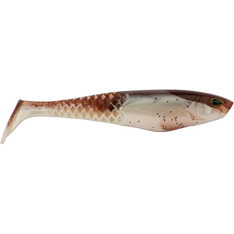Berkley PowerBait CullShad Un-Rigged Soft Body Swimbait – 5 Inch Albino 5 inch
