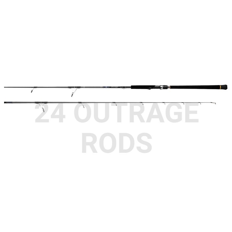 Daiwa 2024 Outrage Spinning Rods OTR82HFS