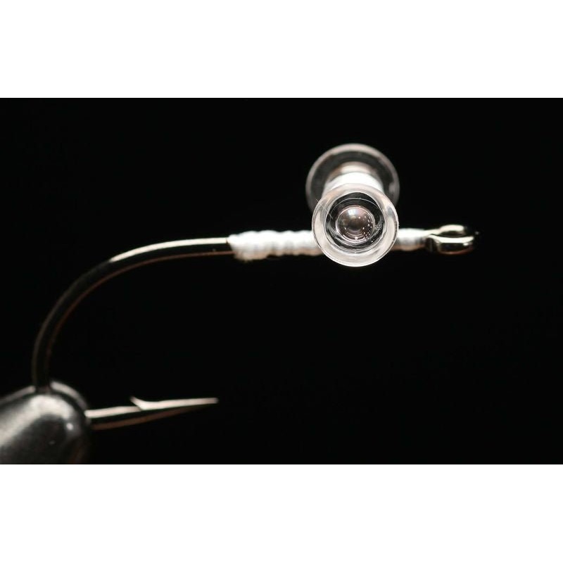 Hareline Flat End Eye Glass Rattles