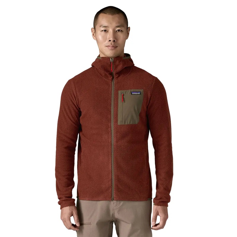 Patagonia M’s R1 Air Full-Zip Hoody – New for 2025 Black / BLK XS