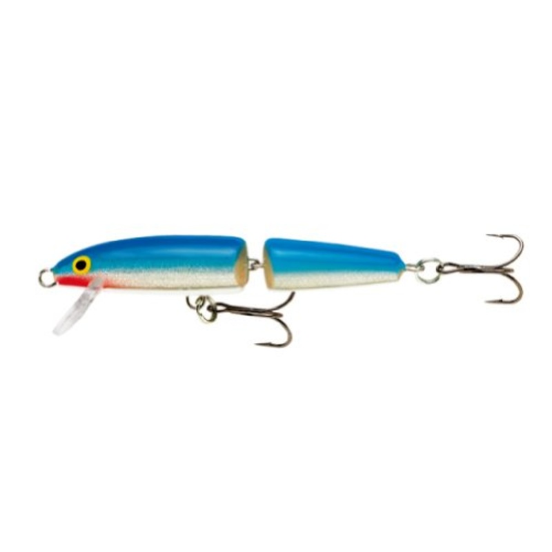 Rapala Jointed Minnow, 3 1/2″ 1/4 oz, Blue, Floating