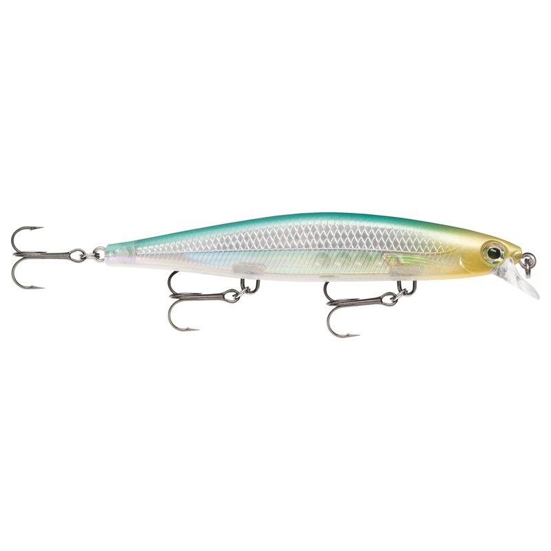 Rapala Shadow Rap Moss Back Shiner 4.375″ / Depth: 2′-4′
