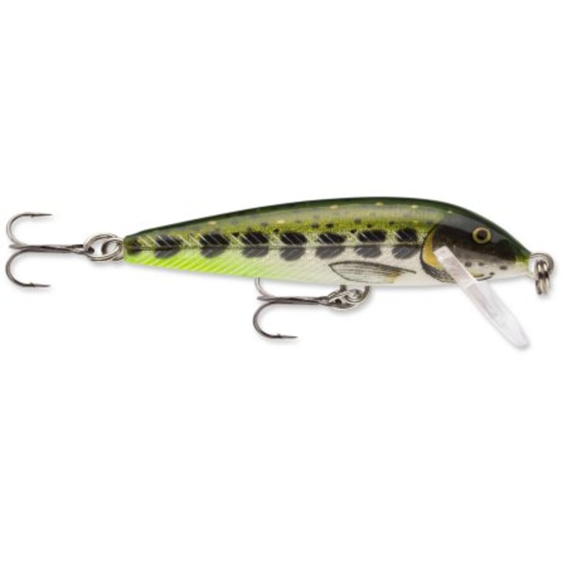Rapala CountDown Lure, 3 1/2″, 7/16 oz, Olive Green Muddler