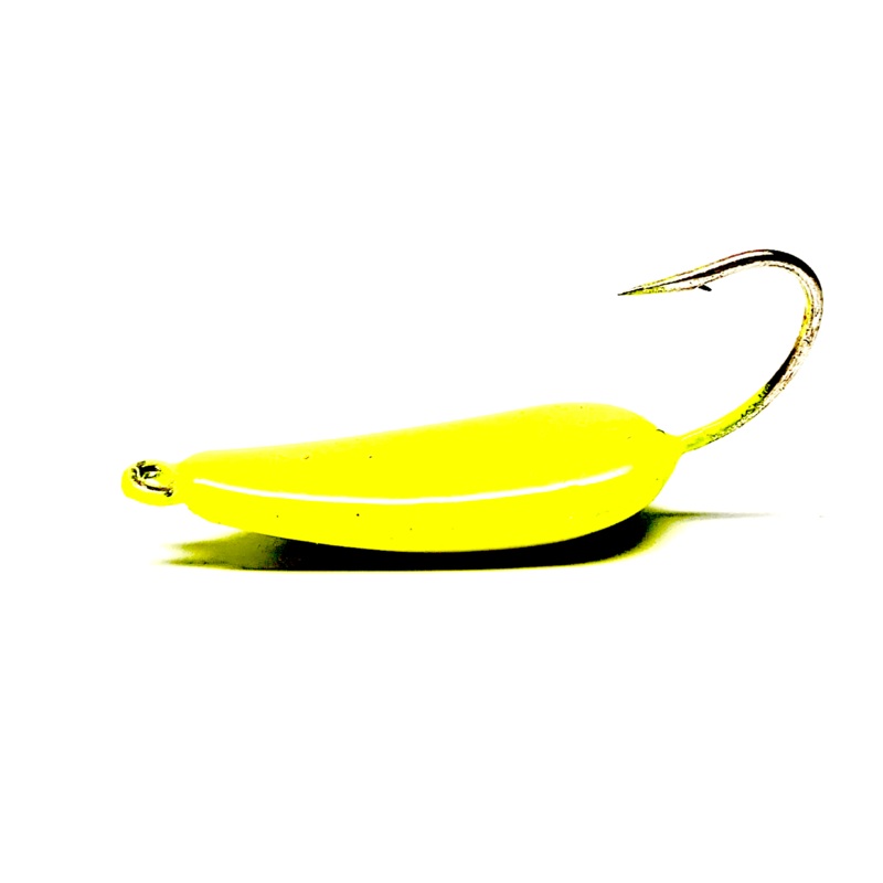 Yellow Chartreuse  Pompano Jigs 1/4oz