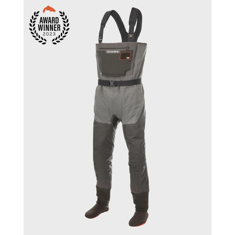 Simms – Men’s G3 Guide Waders – Stockingfoot – Gunmetal M (9-11)