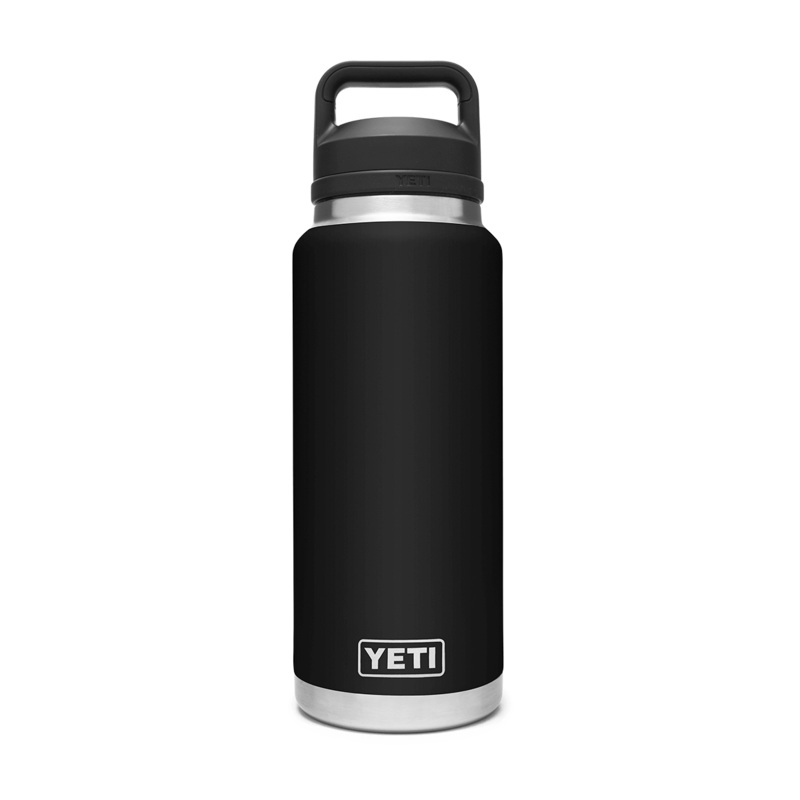 YETI RAMBLER 36 OZ BOTTLE WITH CHUG CAP – BLACK