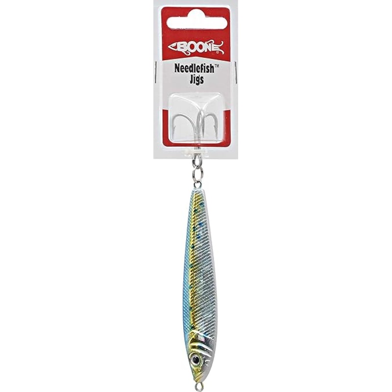 Boone Needlefish Jig, 6 1/2″ 4 oz Blue Mackerel