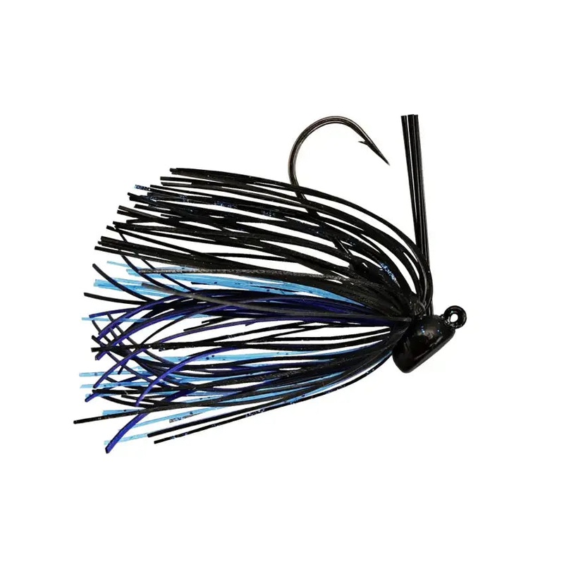 Buckeye Lures BFS Spot Remover Finesse Jig 1/8 oz Black Blue*