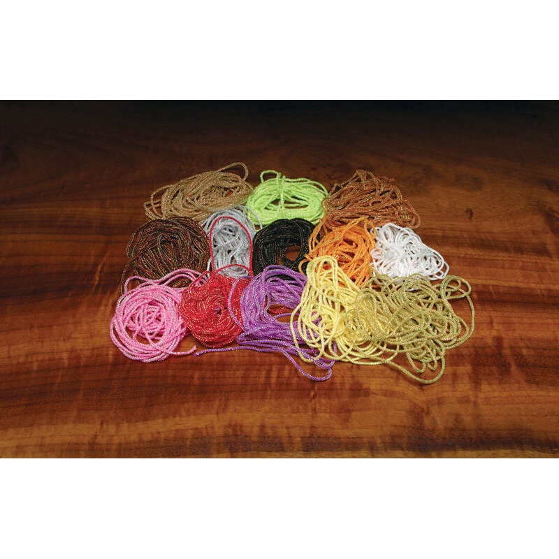 Hareline Micro Pearl Core Braid Pink