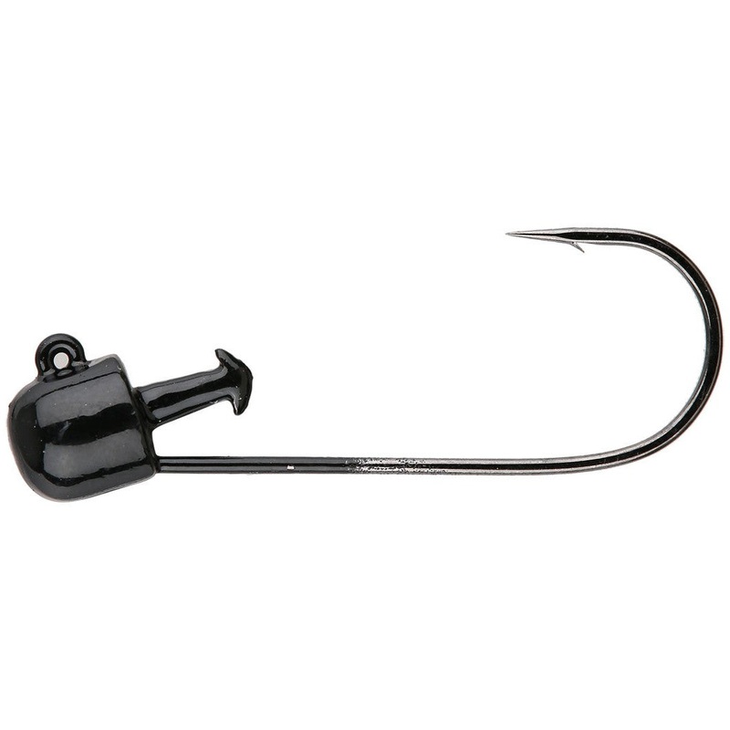 Gambler Giggy Head Jighead 3 pack Black 1/8 oz – 5/0