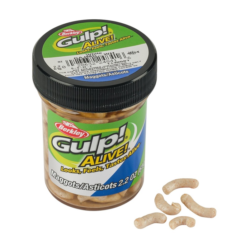 Berkley Gulp! Alive! Maggots White