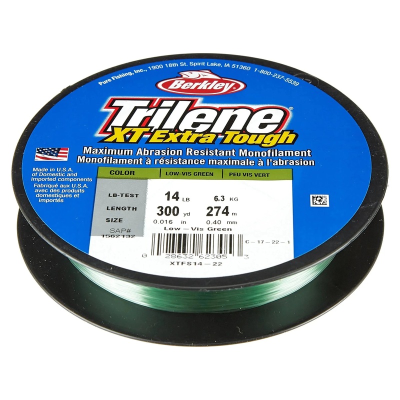 Berkley Trilene XT Filler Spools “Lo-Vis Green” 4lb (330 yd)