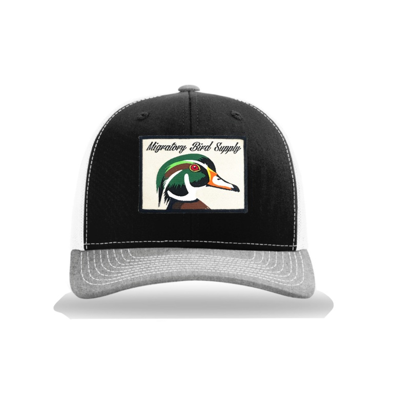 Wood Duck Patch Snap Back | Migratory Bird Supply Old School Camo