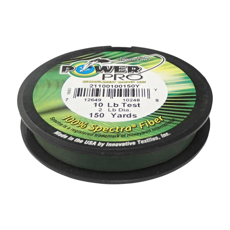 Power Pro Braided Fishing Line 150 Yards 5LB Hi-Vis Yellow