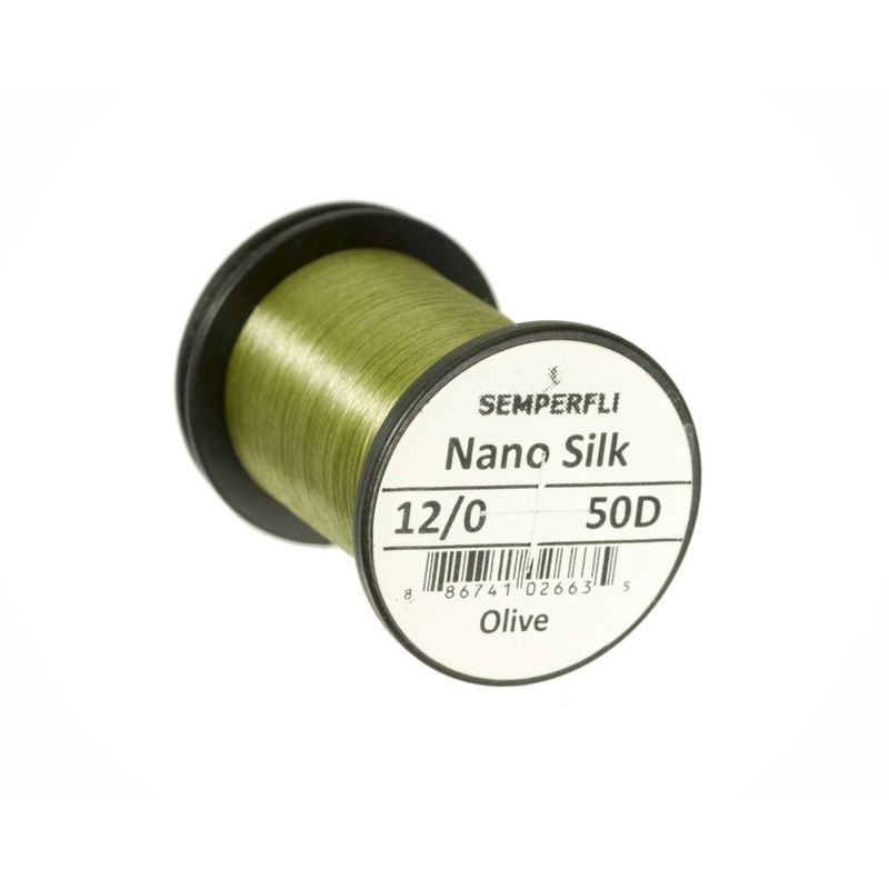 Semperfli Nano Silk 3/0 – 200D Black +