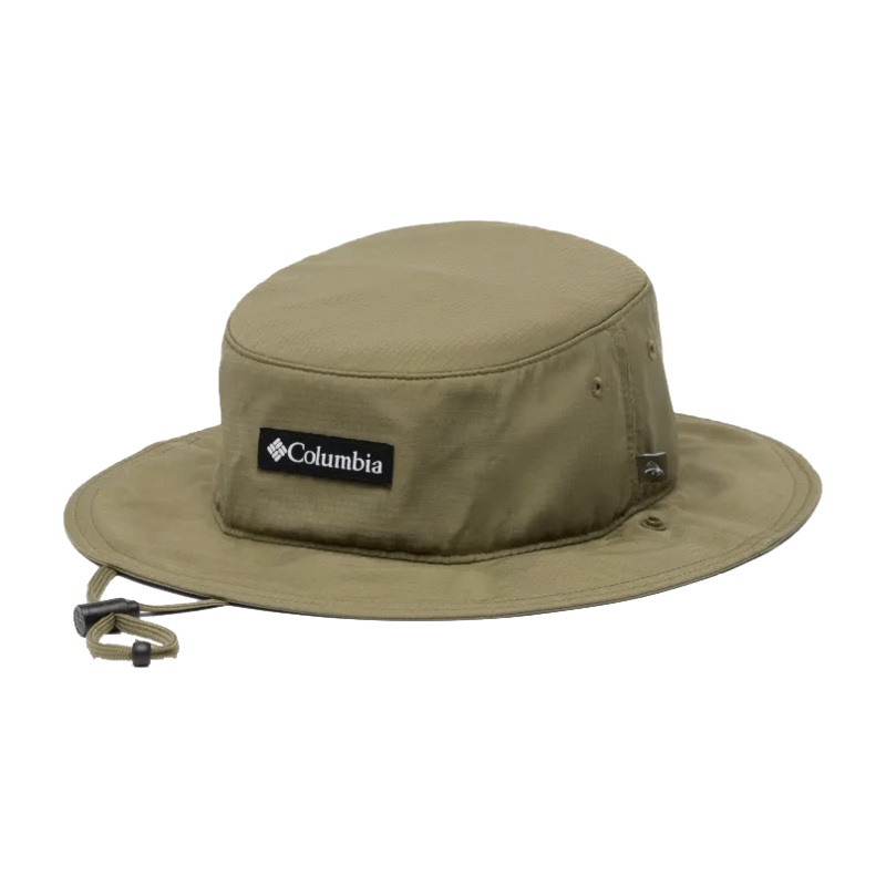 COLUMBIA SKIEN VALLEY BOONEY HAT – STONE GREEN STONE GRN SM/MD