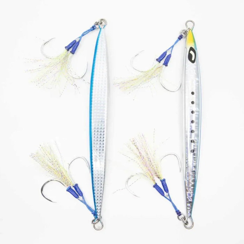 JIGS R US JRU119 CRUSHER SLOW PITCH JIG BLUE 300G