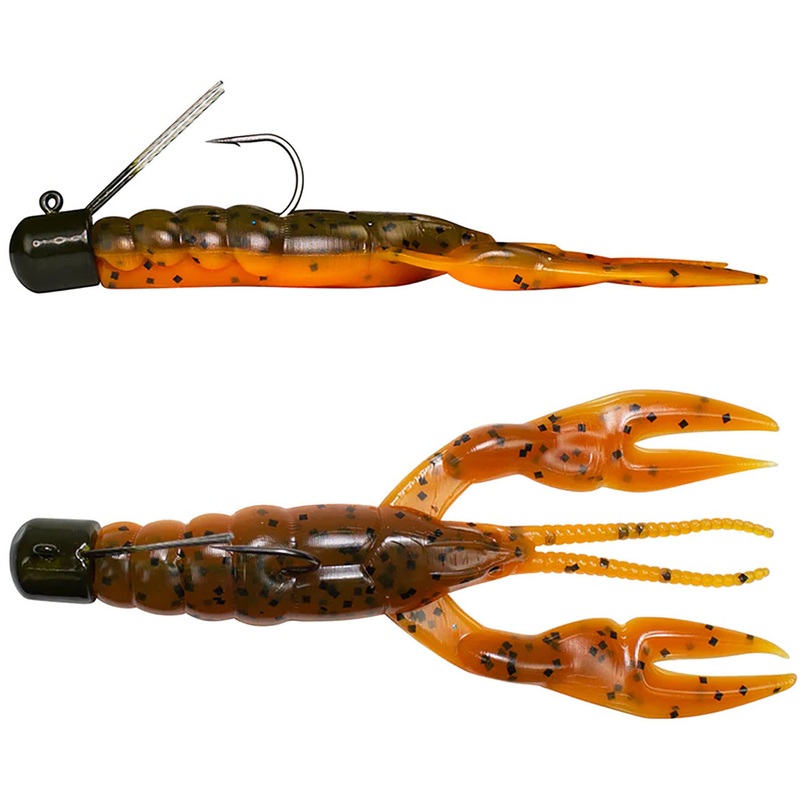 Lunkerhunt Pre-Rigged Finesse Craw 3 inch Ned Rig Craw Bama Craw 3 inch