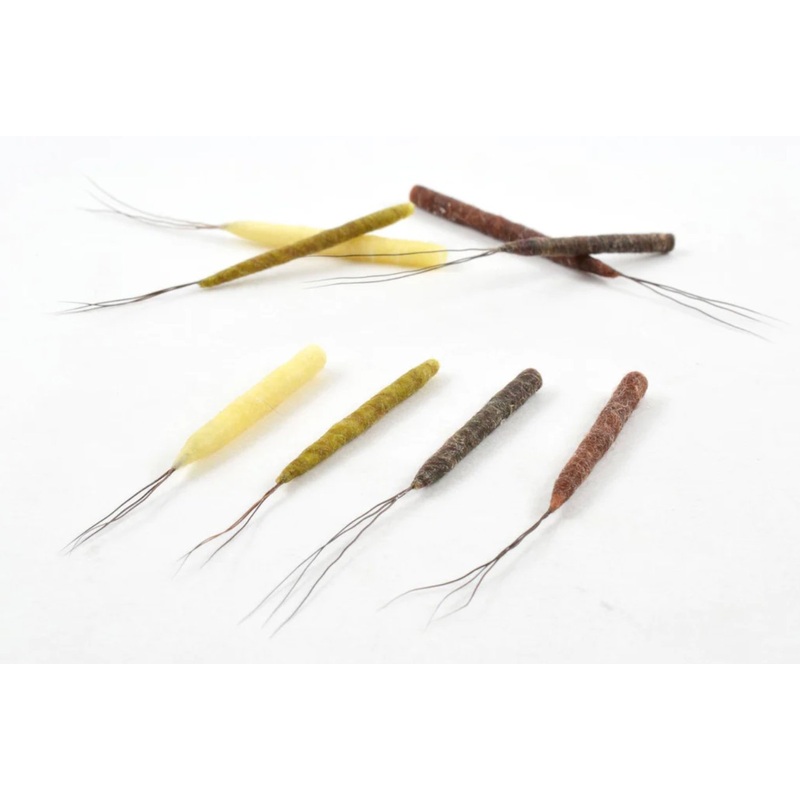 Rainy’s Hex Mayfly Tube Bodiz Creamy Danica Hook Size #06-10