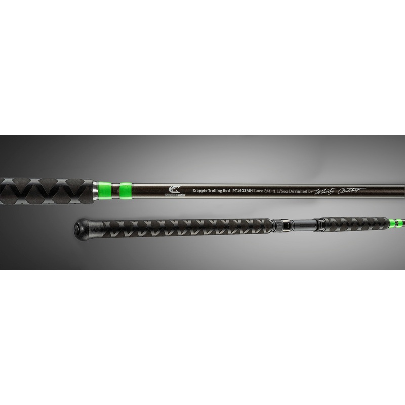 CATCH THE FEVER PRECISION CRAPPIE TROLLING RODS 12′ Medium-Light