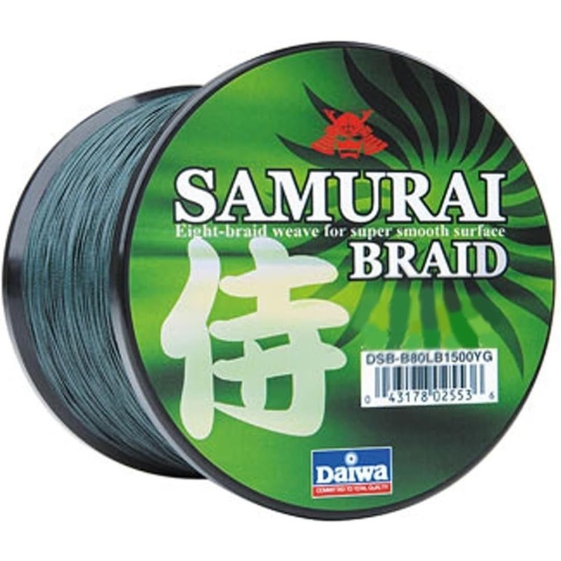 Daiwa Samurai Braided Line 15lb 150yd Filler
