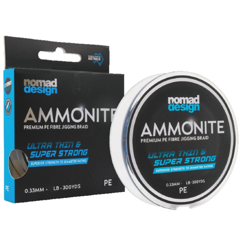Nomad Design Ammonite Premium Jigging Braid PE2.5