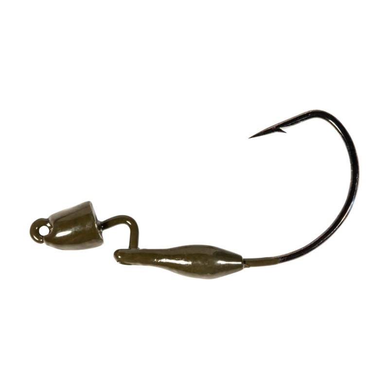 Z-Man Pro BulletZ Weedless Jighead Black 3/0 – 1/8 oz. (3-Pack)