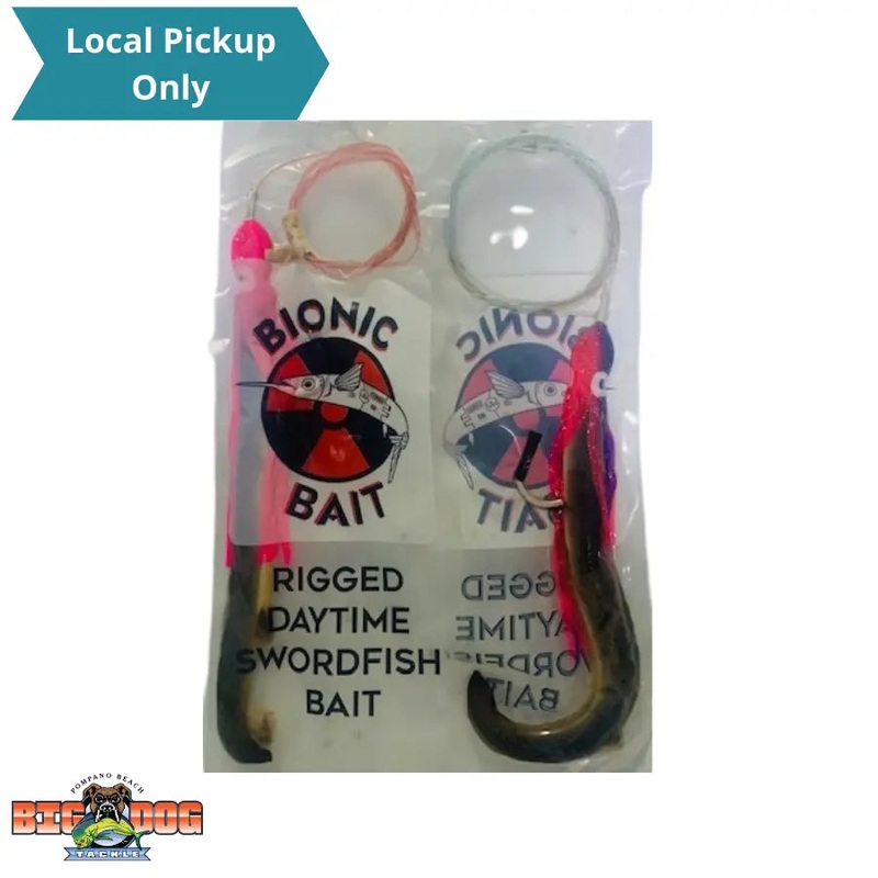 BIONIC BAIT FROZEN SWORD BAIT RIGGED EEL 1 PACK