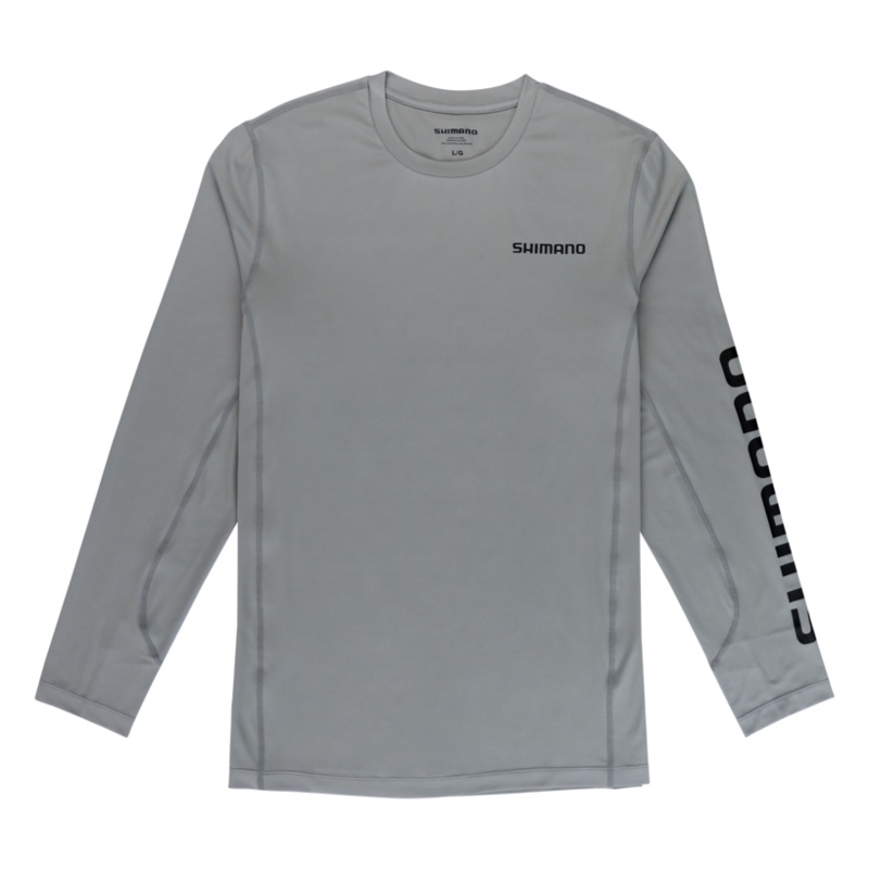 Shimano Performance Long Sleeve Performance Tee Steel Medium