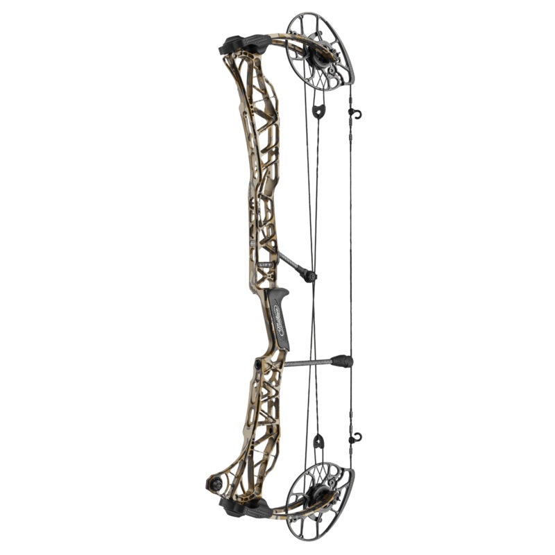 Mathews Lift 33 LH Mossy Oak Bottomland/Flo Orange Strings