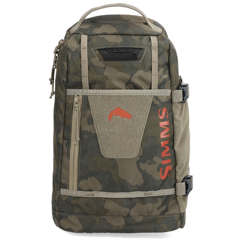 Simms Tributary Sling Pack Regiment Camo Olive Drab
