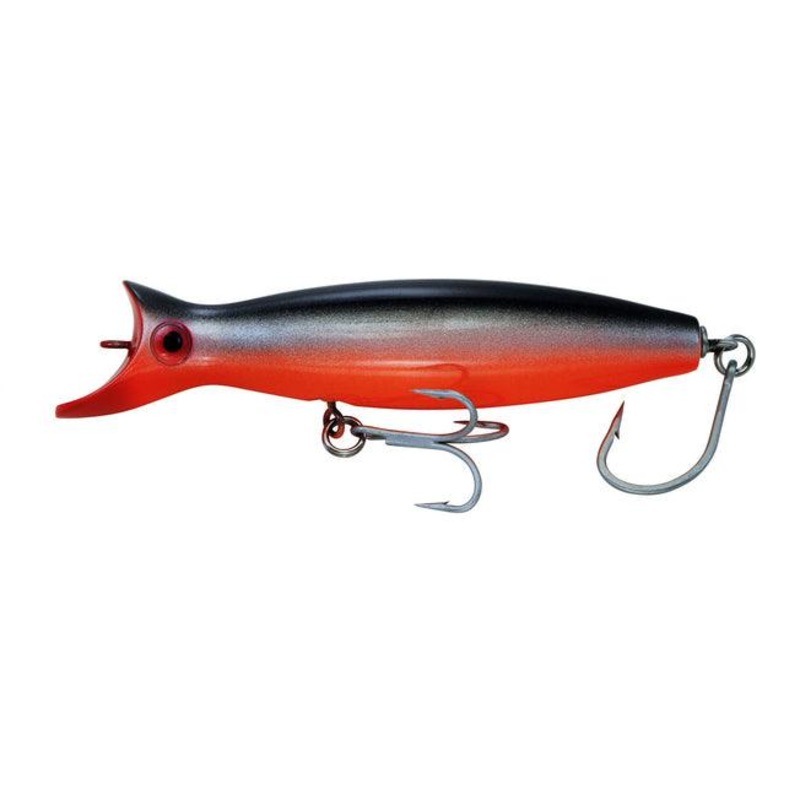 Super Strike Floating Little Neck Swimmer Lures Length: 6″ – Weight: 2 3/8oz Trans Blue/Neon Yellow