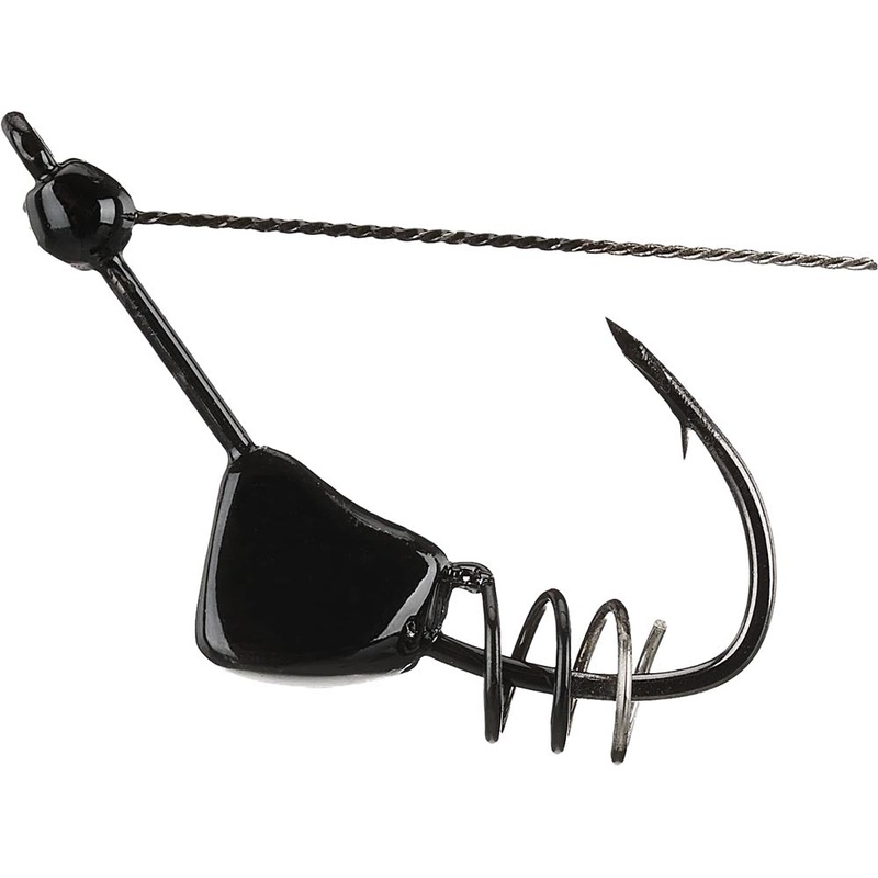 Core Tackle Weedless Wacky Shot Black 1/28 oz – 3 pack