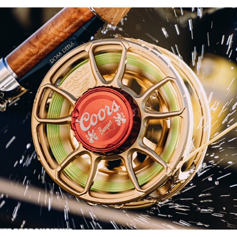 Ross Animas Coors Banquet Fly Reel – 7/8 WT – Made in USA 7/8 wt