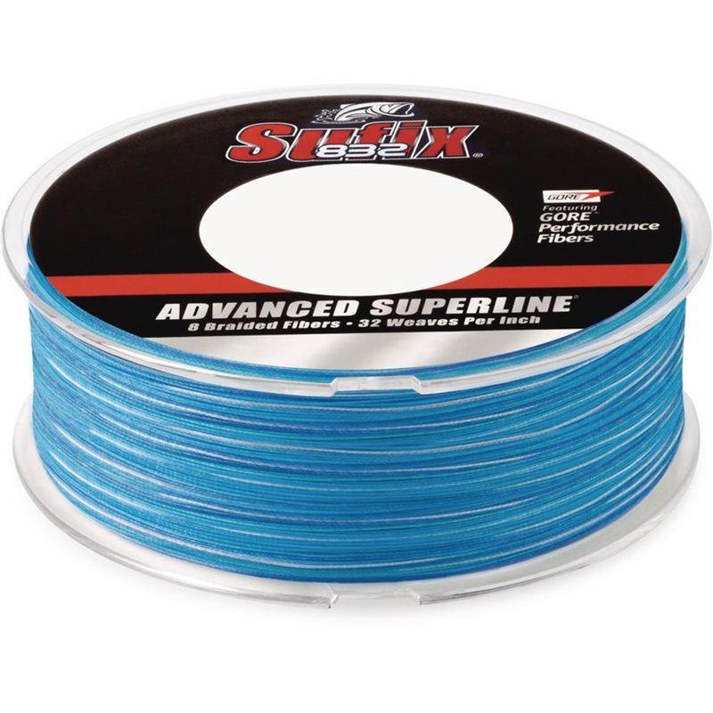 Sufix 832 Advanced Superline Coastal Camo Braided Line – 600 Yard Bulk Spool Coastal Camo 6 lb test – 600 yards