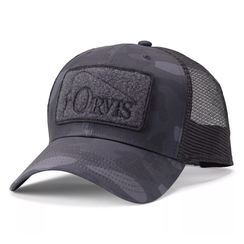 Orvis 1971 Camo Trucker Hat – Blackout Camo