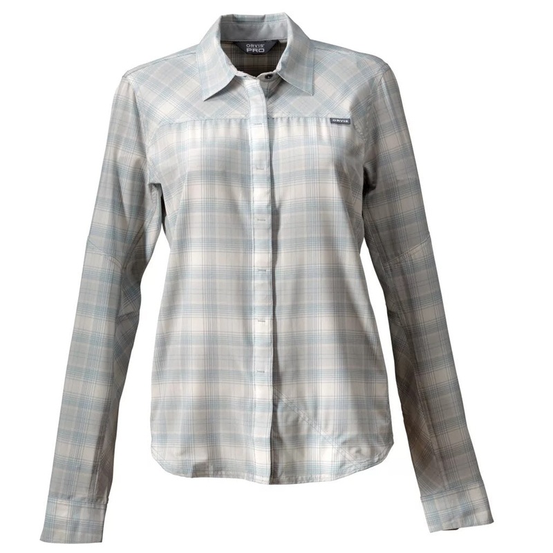 Orvis – W’S PRO STRETCH L/S OPAL PLAID – SZ L
