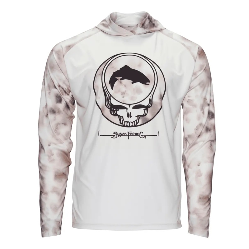 Simms M’s Grateful Dead SolarTech Hoody – Limited Edition Mosquitos S