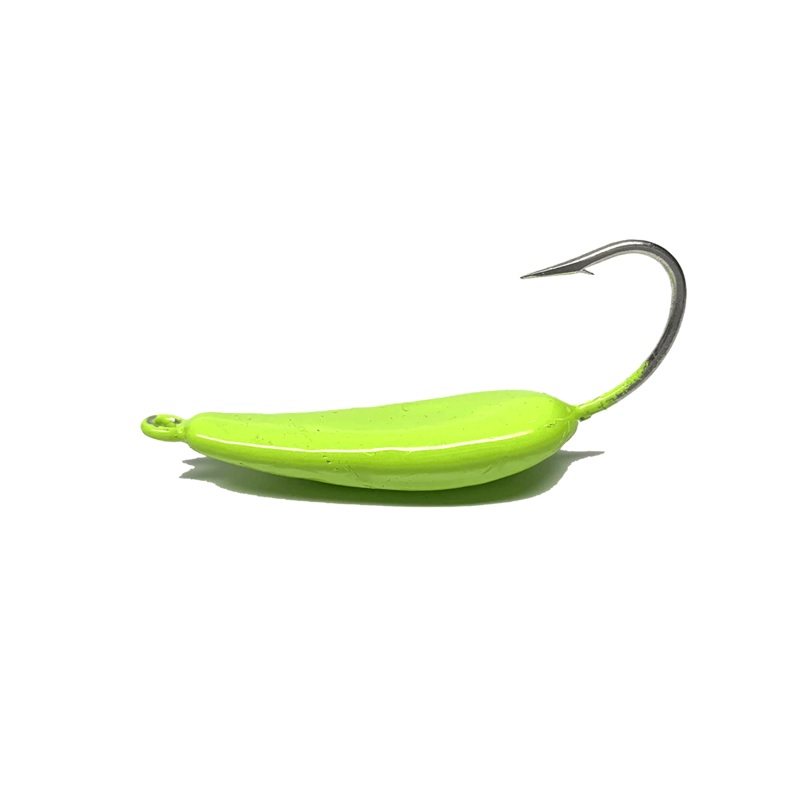 Chartreuse Pompano Jigs 1/4oz
