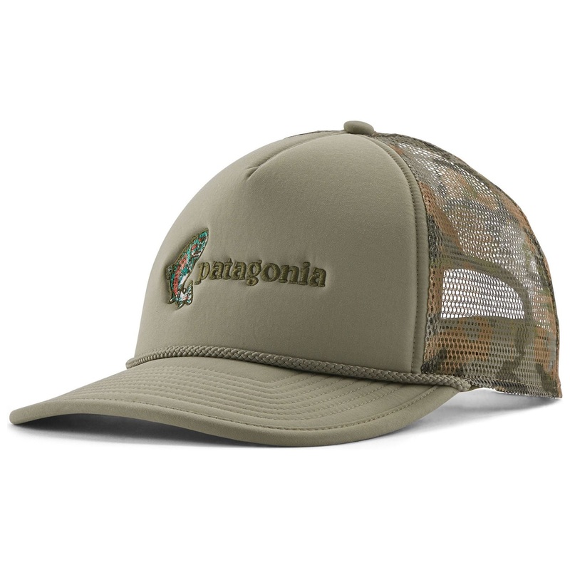 Patagonia Broadcaster Hat Fish Jump: River Rock Green Fish Jump: River Rock Green