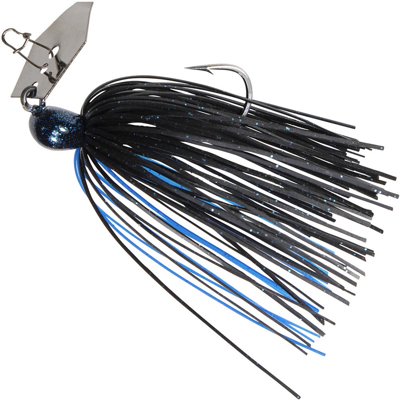 Z-Man Chatterbait MicroMax Black & Blue 1/4 oz