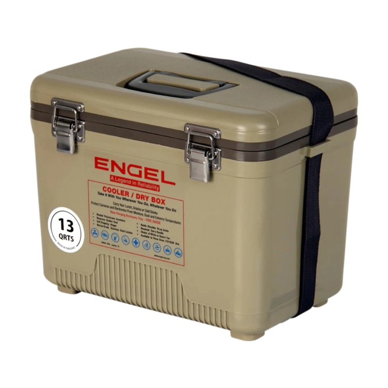 Engel 13 Qt. Cooler/Dry Box – Tan